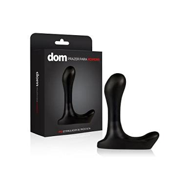 Imagem de Estimulador de próstata - Com ondulações, Linha DOM, 9,5 x 3,2cm