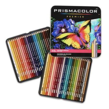 Imagem de Lápis de cor Prismacolor Premier, núcleo macio, pacote com 48 - NONE