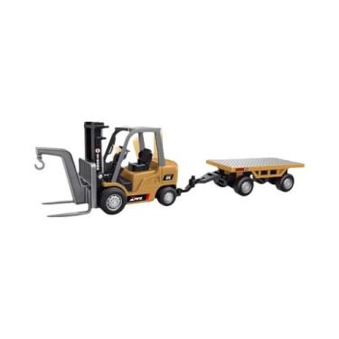 Imagem de Carro RC Mini Empilhadeira De Liga Para Meninos 164 Controle Remoto Mo