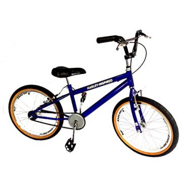 Imagem de Bicicleta infantil masculino aro 20 aero freio alumínio Azul