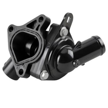 Imagem de MINETPS 19320-PNA-003 Carcaça do termostato de arrefecimento do motor apto para Honda Civic 2002-2005 2.0L, CR-V 2002-2006 2.4L para Acura RSX 2002-2006 2.0L Substituir 19301-PNA-003 19320PNA A003