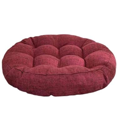 Imagem de Yadlan Almofada de assento redonda almofada de cadeira confortável, almofada de chão almofada de assento para sala de jantar sala de estar sala de estudo, Coussin De SièGe De Chaise De Salle à Manger