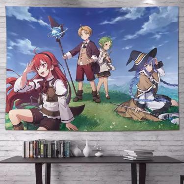 Imagem de Tapeçaria de parede Jobless Reincarnations Roxy 150x130cm Microfabric