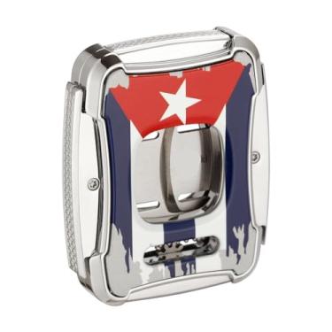 Imagem de JDIME Ferramenta de corte de guilhotina de charuto de grande diâmetro para fumar com caixa de presente (C)