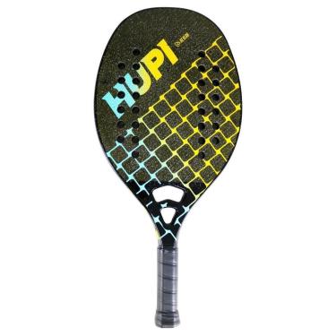 Imagem de Raquete Beach Tennis HUPI Deft Ultra Pro Kevlar com Bolsa-Unissex