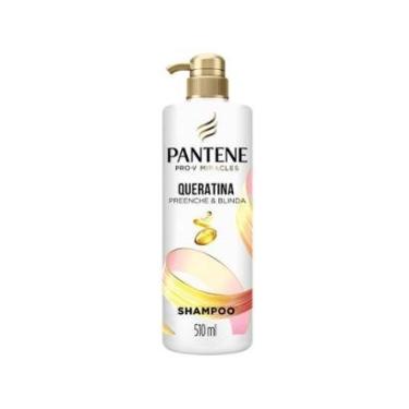 Imagem de Shampoo Pantene Queratina Preenche & Blinda 510ml-Unissex