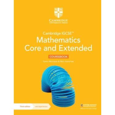 Imagem de Livro - Cambridge Igcse Mathematics Core And Extended Coursebook With 