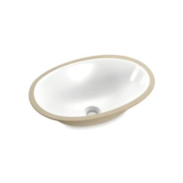 Imagem de Cuba de Embutir Oval 49x36cm Branca