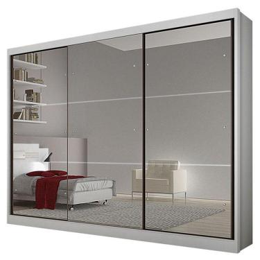 Imagem de Guarda Roupa Casal Atlanta E Gaveteiro Milão Com Chave Cumaru 25 Fendi