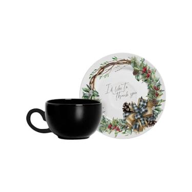 Imagem de Conjunto com 6 Xícaras de Café com Pires Hope 85 ml