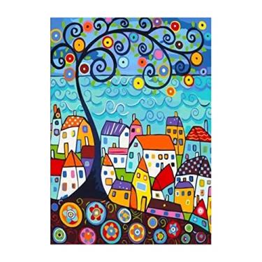 Imagem de Kit DIY de Árvores 5D com Broca Completa Mosaico Cristais Acrílico Ferramentas Decoração Parede Residencial Presente Sem