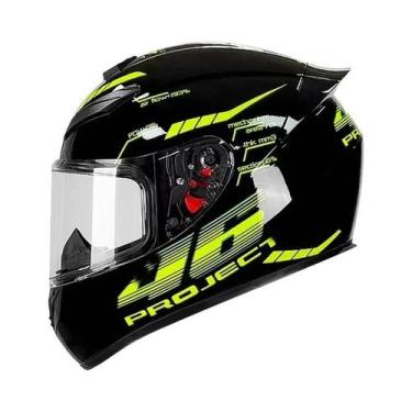 Imagem de Capacete De Motocicleta Unissex De Rosto Inteiro DOT Para Verão E Inve