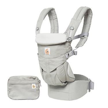 Imagem de Canguru Bebê 4 Posições Ergonômico Classic Cotton Ergobaby - CINZA