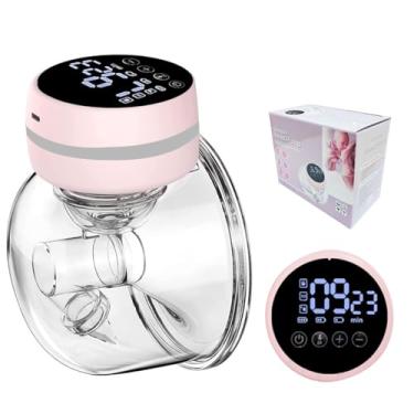 Imagem de Bomba De Tirar Leite Elétrica Portátil Recarregável Libera Mãos É Anti-vazamento E Tem 3 Modos 12 Níveis De Sucção Bomba Extratora de Leite