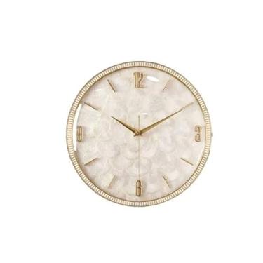 Imagem de KHUTRW3D Relógio de parede de luxo para cozinha, sala de estar, mesa para pendurar na parede, relógio simples, decoração de parede criativa para sala de estar, escritório, decoração (grande)