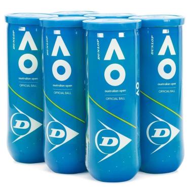 Imagem de Bola de Tênis Dunlop Australian Open - Pack com 6 tubos-Unissex