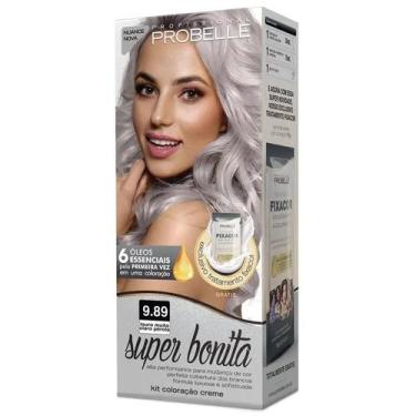 Imagem de Tintura Probelle Super Bonita 9.89 Louro Muito Claro Pérola - Coloraçã