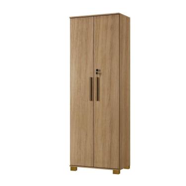 Imagem de Armário Multiuso Bahia 2 Porta C- Chave 4 Prateleira Interna Arte Móveis Cinamomo