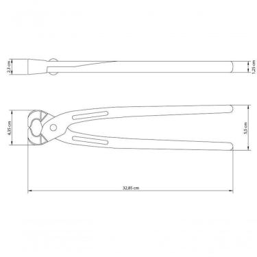 Imagem de Torquês Armador Tramontina Master 13" Com Pintura Eletrostática