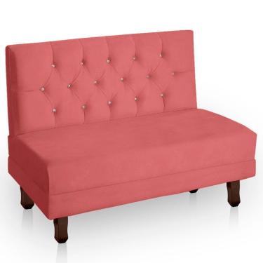 Imagem de Canto Italy Confortável Para Apartamento Cozinha E Restaurantes Suede Cor Rose