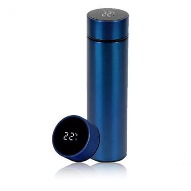 Imagem de Garrafa Térmica Em Aço Inox Com Termômetro Led Digital