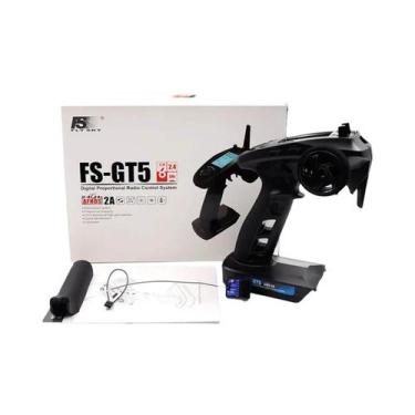 Imagem de Transmissor E Receptor De Rádio RC 6 Canais FlySky FS-GT5 FS-BS6 2.4G 
