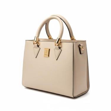 Imagem de Bolsa Vizzano Napa Calf Off White Feminina Transversal -, Branco off, 