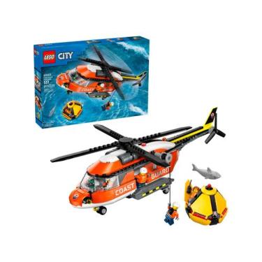 Imagem de LEGO City Helicóptero da Guarda Costeira 60503