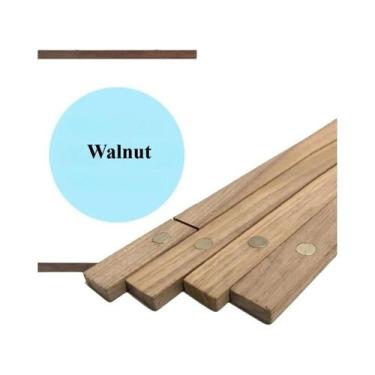 Imagem de Porta-Retrato Magnético De Madeira Teca E Pinus 21-50CM, Suporte Para 