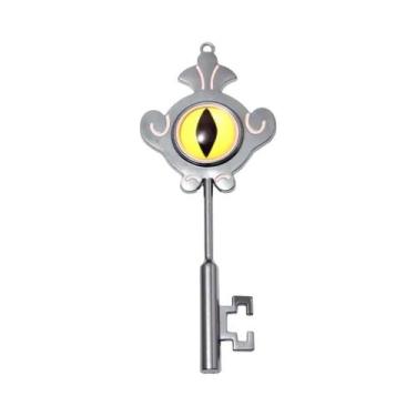 Imagem de Colar Retro Com Pingente De Chave Do Portal Amity Em Formato De Coruja