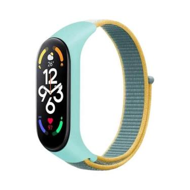 Imagem de Pulseira De Nylon Sport Loop Para Xiaomi Mi Band 7 6 5 4 3 - Substitui