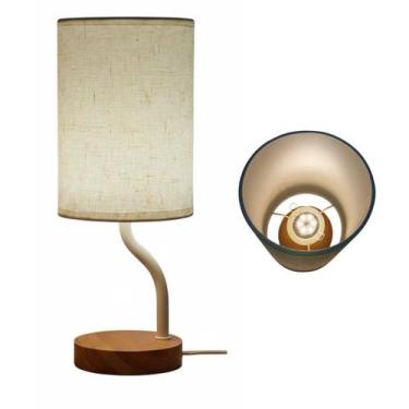 Imagem de Luminaria Foco 3 Tons LED Abajour USB Minimalista Abajur Iluminaçao Re