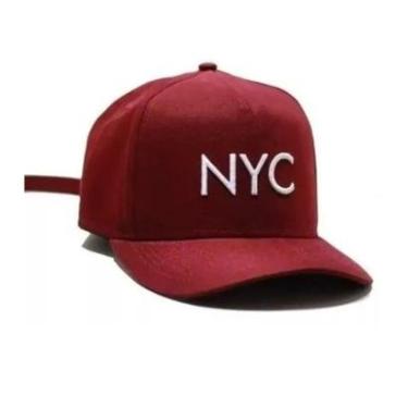 Imagem de Boné NY Strapback NYC Fita HYPE Premium Original New York City-Masculino