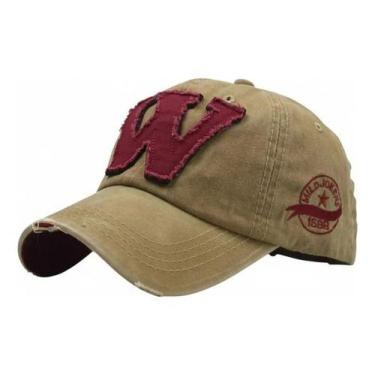 Imagem de Boné Baseball Vintage W Original  Aba Curva Algodão Lavado  Luke Sport