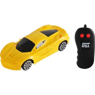 Imagem de Carrinho C-r Garagem S.a. Pop Racer - Ferrari Amarela