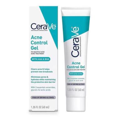 Imagem de Gel Facial Acne Control 40ml  Limpeza para Pele Oleosa - Cerave