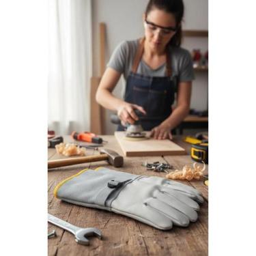 Imagem de Luva Vaqueta Eletricista Alta Tensão Proteção Mecânica - Congratulatio