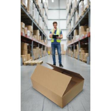 Imagem de Caixa Papelão Notebook 40x30x10cm - Envio Seguro (25 Un.) - Congratula