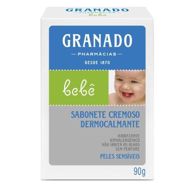 Imagem de Sabonete em Barra Granado Dermocalmante Bebê 90g-Unissex