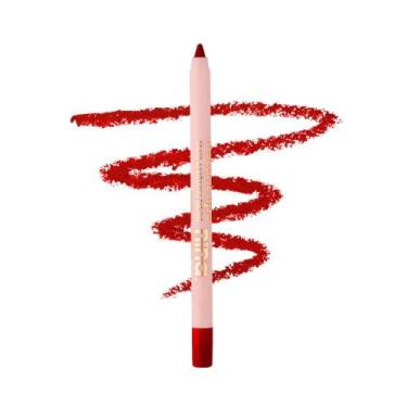 Imagem de Lápis Contorno Labial Nina Makeup Instant Lips Rubi