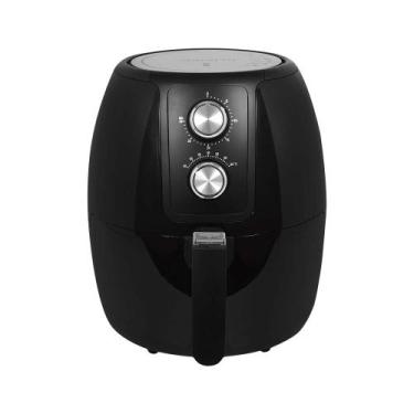Imagem de Fritadeira Elétrica sem Óleo Air Fryer Preta 3,6 Litros AGRATTO, Preto