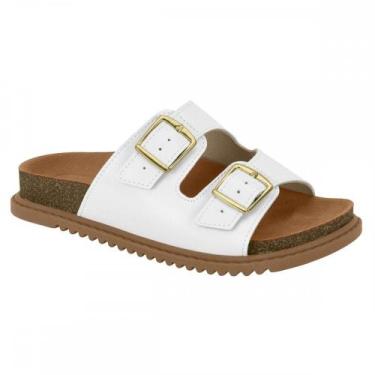 Imagem de Chinelo Molekinha 2357.103.9569 Menina Infantil, Branco, 27