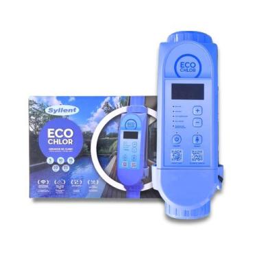 Imagem de Gerador De Cloro 10g/h Syllent Ecochlor Para Piscina Com Wifi
