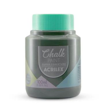 Imagem de Tinta Chalk Paint Acrilex Alta Cobertura 100ml Escolha a cor Cor:Cimen