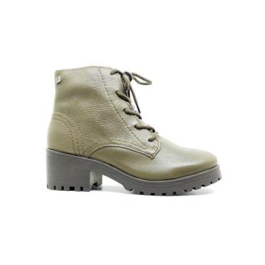 Imagem de Bota Coturno Bottero Feminino 349101, 37, Oliva