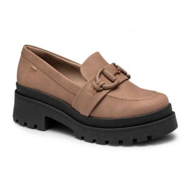 Imagem de Sapato Mocassim Loafer Dakota DA032 Feminino, Marrom camurça, 38