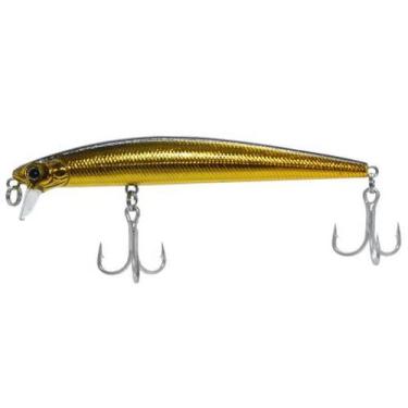 Imagem de Isca Artificial Pesca Mr Minnow Maruri Meia Agua 10cm 9gr, Gold