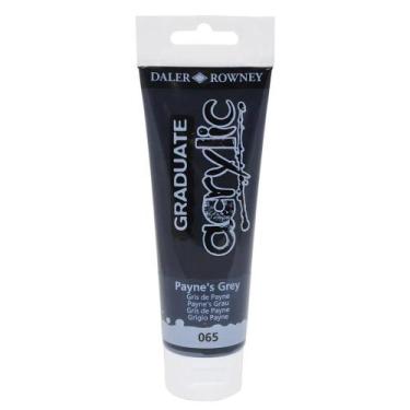 Imagem de Tinta Acrílica Graduate 120ml Gris de Payne 065 Daler Rowney - DALER &