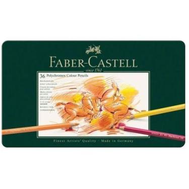 Imagem de Lápis de cor 36 cores Polychromos 110036 - Faber-Castell
