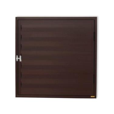 Imagem de Abrigo D'Água/Gásplus 1 Folha sem Ventilação 80x80cm Brimak Corten